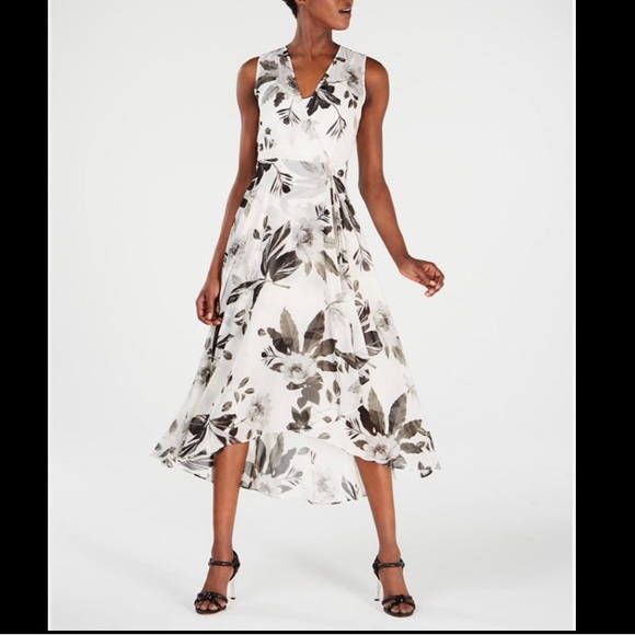 *price firm* Calvin Klein Floral Dress , Size 8 - Picture 1 of 7